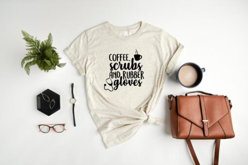 Coffee Scrubs and Rubber Gloves Shirt