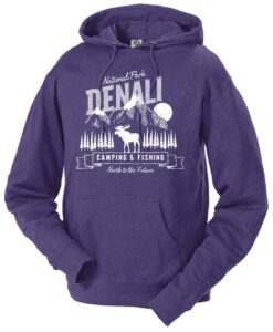 Denali National Park Moose Adventure Unisex Hoodie