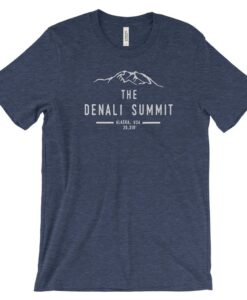 Denali Summit National Park Adventure Tshirt