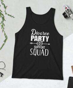 Divorce Party Support Squad Tank Top