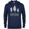 Explore Trees National Park Adventure Unisex Hoodie