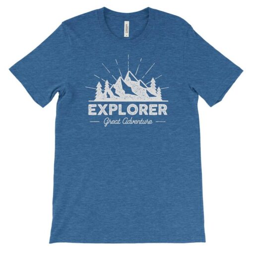 Explorer Great Outdoors Adventure Tshirt