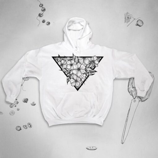 Flowers hoodie