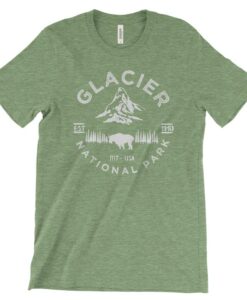 Glacier National Park Adventure Tshirt