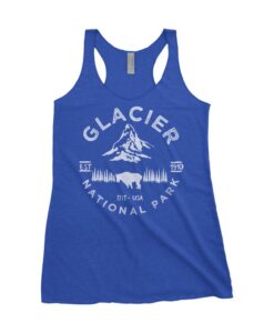 Glacier National Park Adventure Women's Tank Top