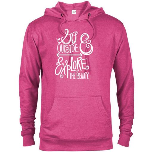 Go Outside and Explore the Beauty National Park Adventure Unisex Hoodie