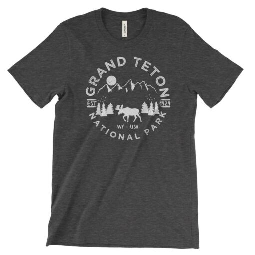 Grand Teton National Park Adventure Tshirt