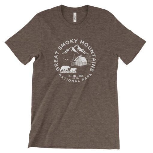 Great Smoky Mountains National Park Adventure T shirt