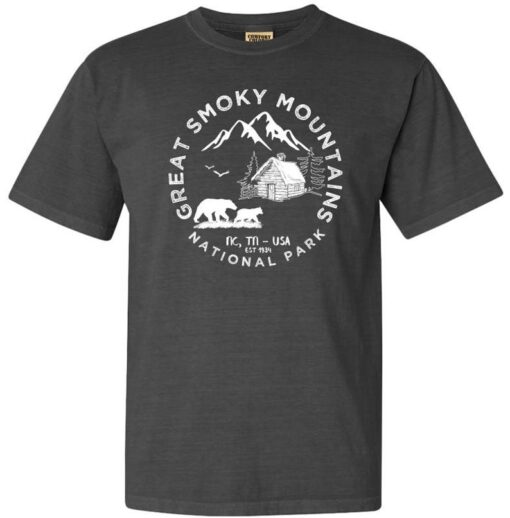 Great Smoky Mountains National Park Comfort Colors T Shirt