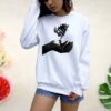 Greyscale tree Loose Sweatshirt