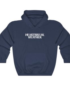 Heartbreak Weather Navy Hoodie