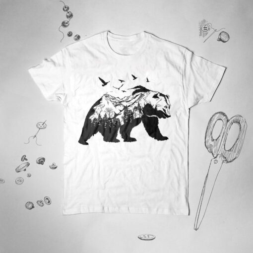 Hipster Bear shirt