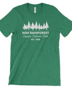 Hoh Rainforest Olympic National Park Adventure Tshirt