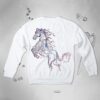 Horse Animal Art Illustration sweatshirt