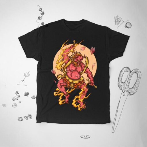 Japan Demon Hipster shirt