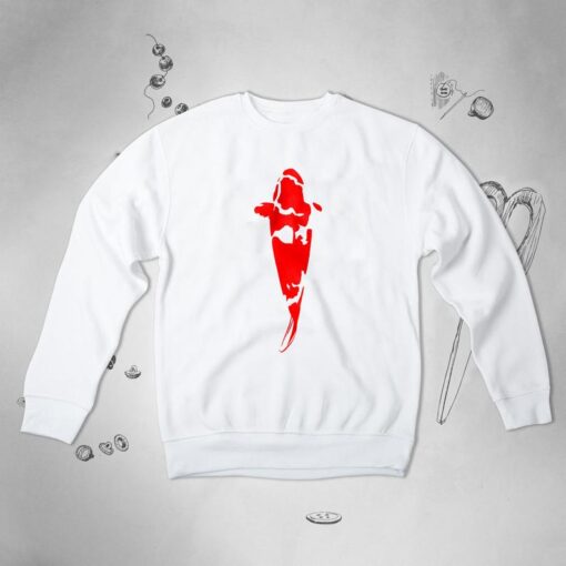 Japanese Fish Graphic sweatshirt