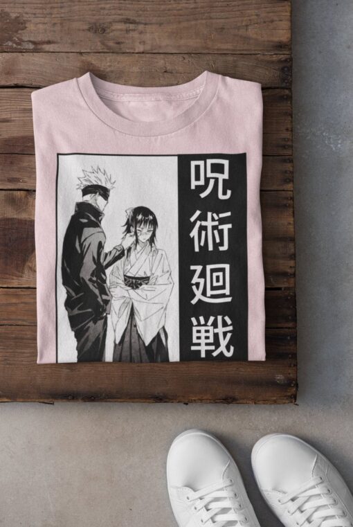 Jujutsu Kaisen Satoru Gojo with Utahime Iori Tshirt