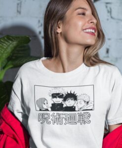 Jujutsu Kaisen, Satoshi Gojo, Yuji Itadori Sukuna Tee T Shirt