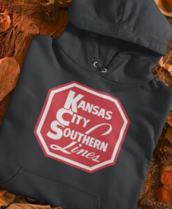 Kansas City Southern Railway [KCS] Logo Unisex Pullover Hoodie