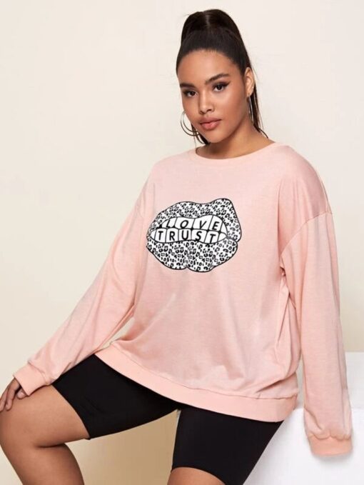 Lips Love Trust Sweatshirt