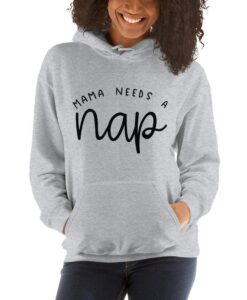 Mama Needs a Nap Funny Mom Unisex Hoodie