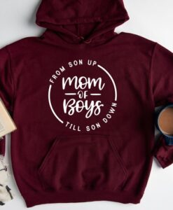 Mom Of Boys Hoodie