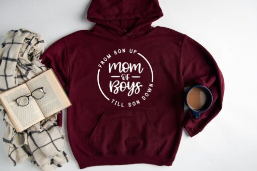 Mom Of Boys Hoodie