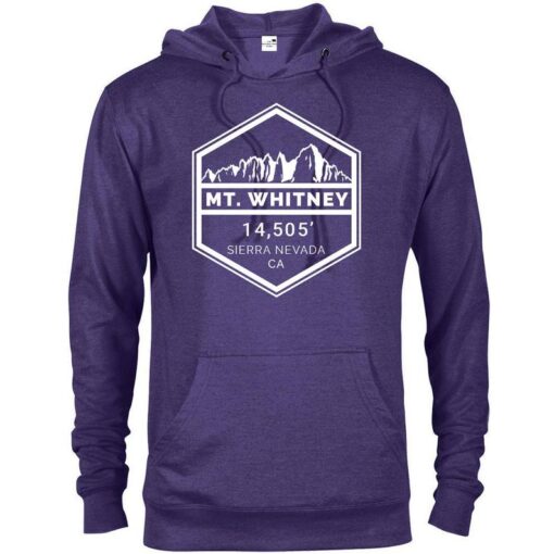 Mt. Whitney Sierra Nevada Adventure Unisex Hoodie