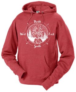 National Park Compass Adventure Unisex Hoodie