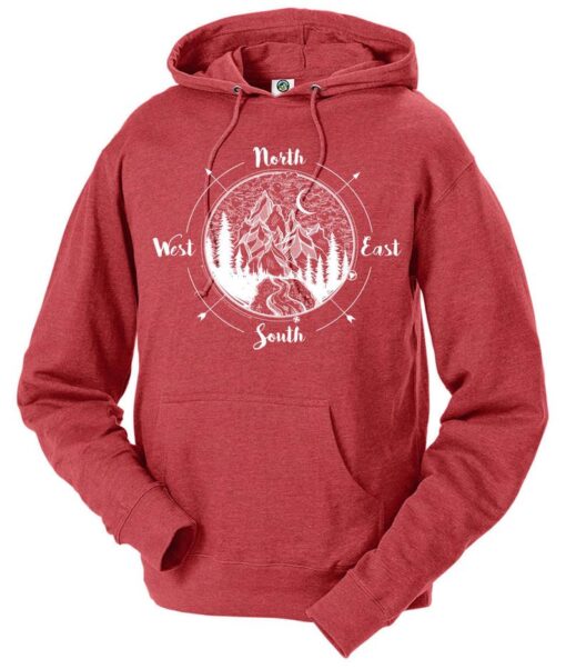 National Park Compass Adventure Unisex Hoodie