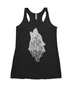 National Park Wolf Adventure Women's Tank Top