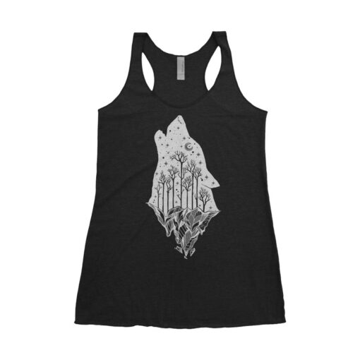 National Park Wolf Adventure Women's Tank Top