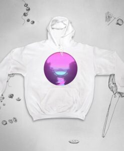 Nature Purple Sunset Graphic hoodie