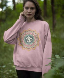 Om Mandala Sacred Geometry Sweatshirt