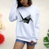 Origami Printed Loose Sweatshirt