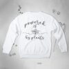 Powered by Plants for Ladies Unisex Crewneck sweatshirt