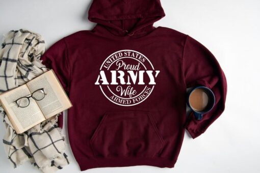 Proud Army Wife Hoodie