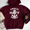 Proud Navy Family Hoodie