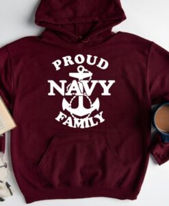 Proud Navy Family Hoodie