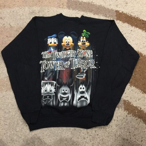 Rare 2010’s The Twilight Zone Tower of Terror Sweatershirt