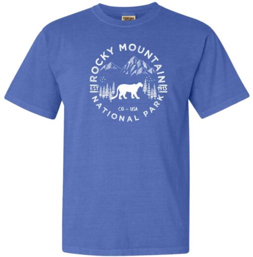 Rocky Mountain National Park Adventure Comfort Colors T Shirt