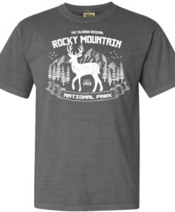 Rocky Mountain National Park Elk Adventure Comfort Colors T Shirt