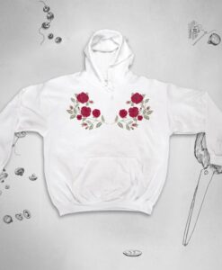 Roses Red Flowers Cute Floral Graphic hoodie