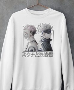 Satoru Gojo Vs Sukuna Yuji Itadori Sweatshirt