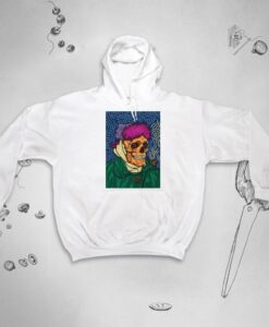 Skull Tumblr Graphic Hoodie