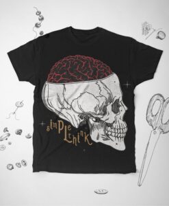 Think Skull tshirt