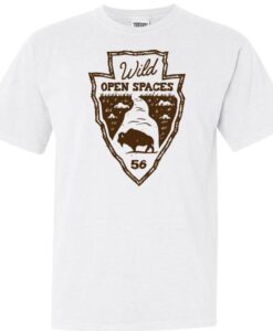 Wild Open Spaces National Park Adventure Comfort Colors T Shirt