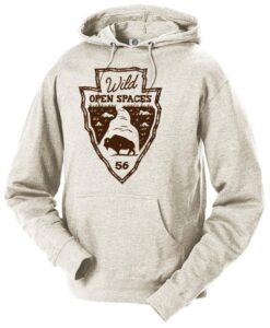 Wild Open Spaces National Park Adventure Unisex Hoodie