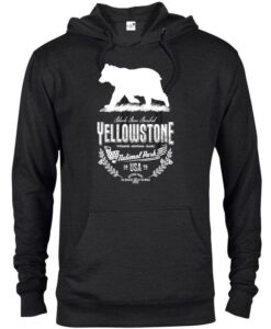 Yellowstone National Park Bear Adventure Unisex Hoodie