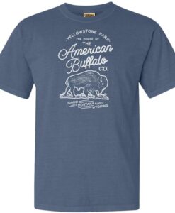 Yellowstone National Park Buffalo Adventure Comfort Colors T Shirt